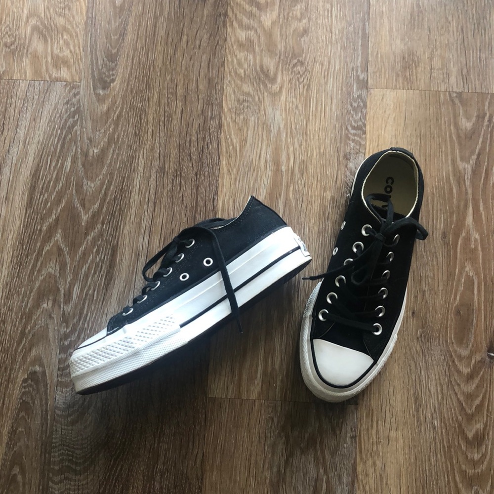 Converse platform sneakers